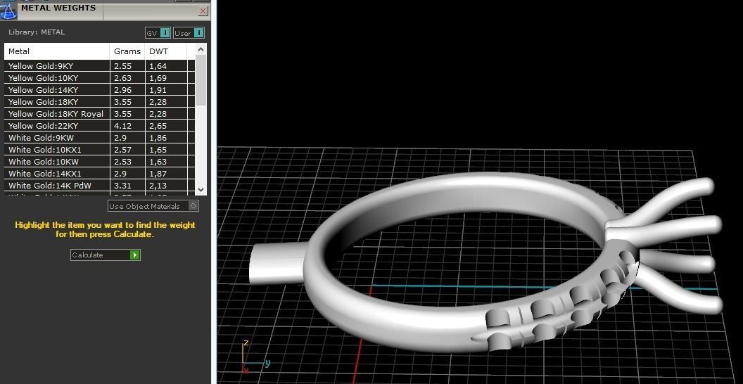 Soliter ring N011387 3D print model_9