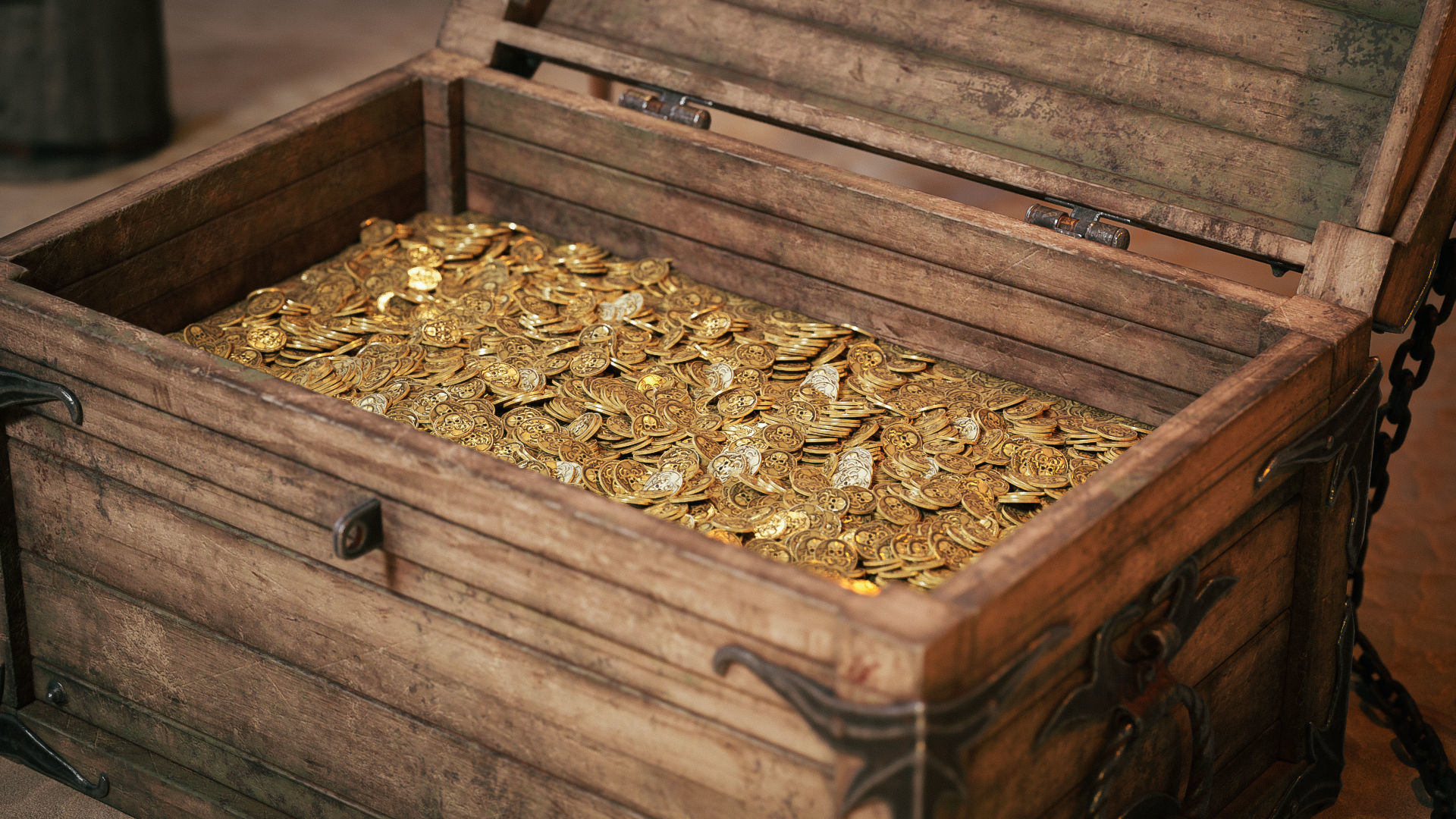 Treasure pirates Set 1 Low-poly 3D model_2