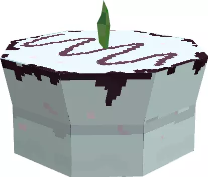 Cake pixel art 3D print model_0