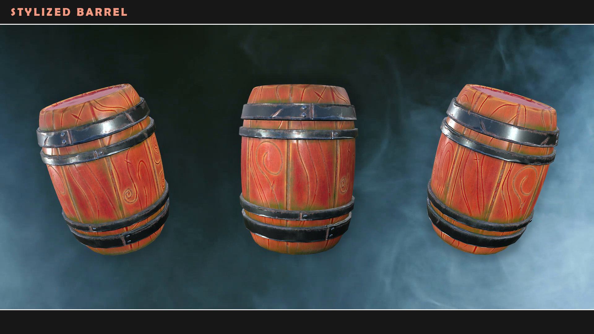 Stylized 3D Low Poly Game Model Low-poly 3D model_3