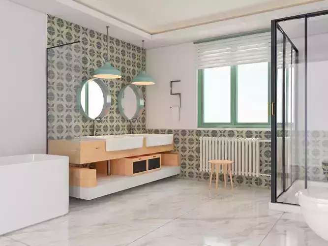 Modern Bathroom 2