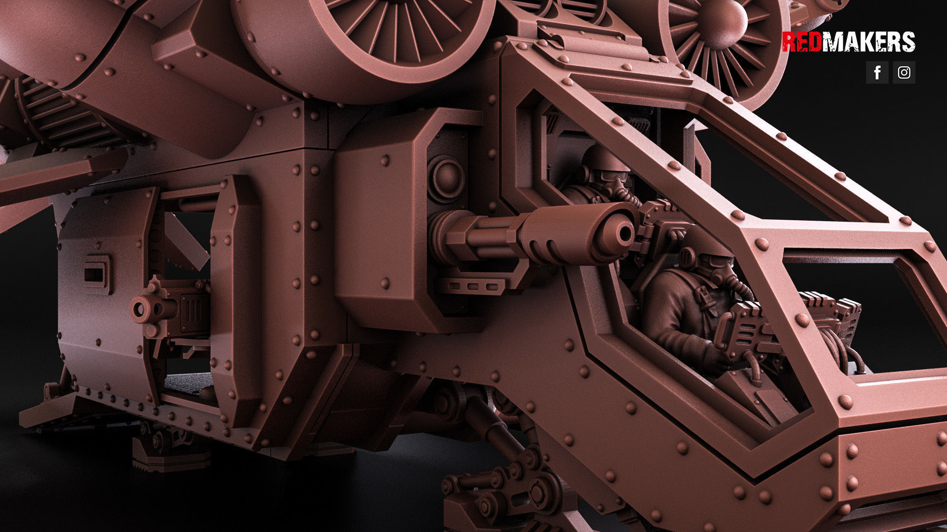 Utility Aircraft - Imperial Force 3D print model_16