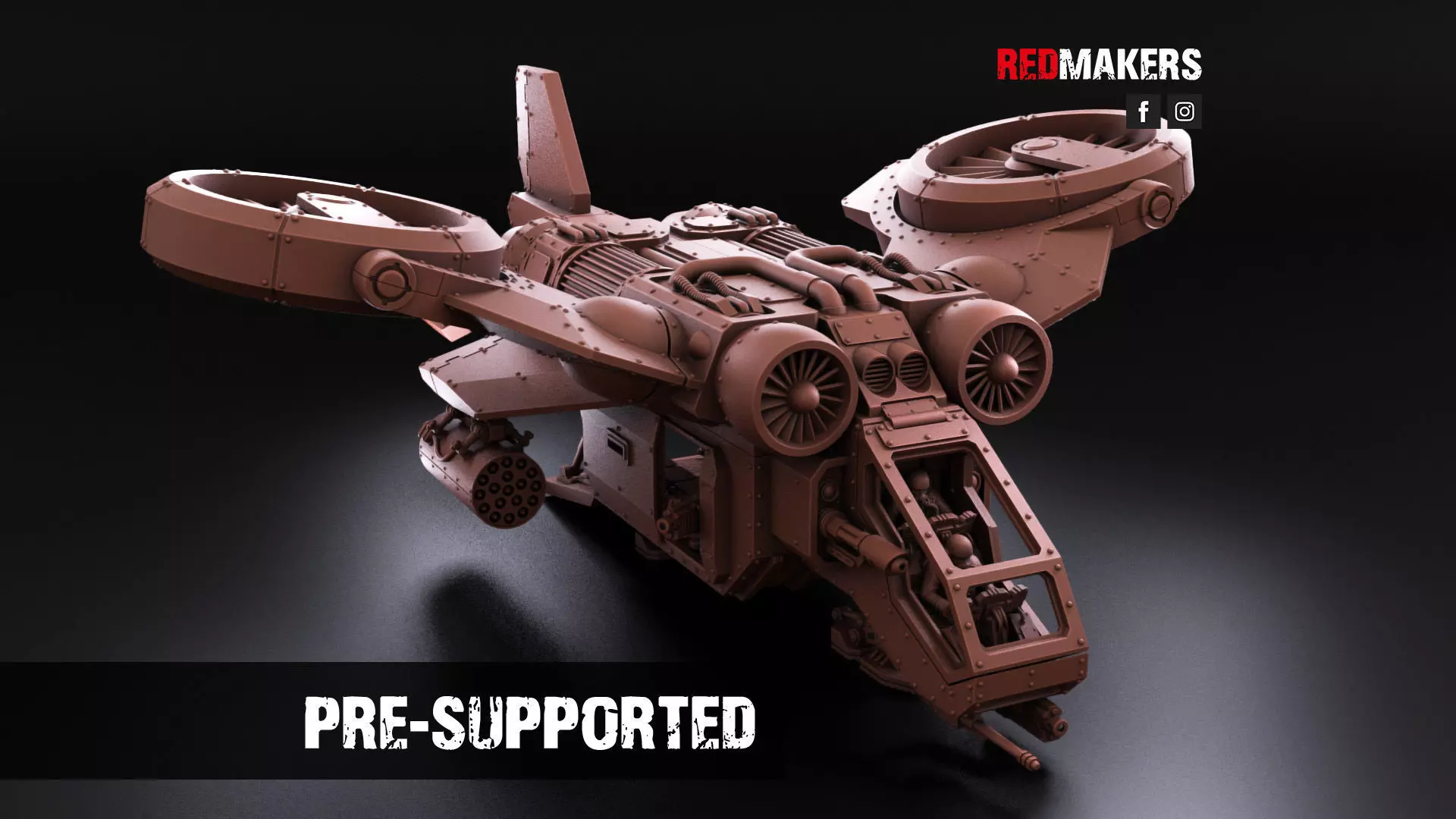 Utility Aircraft - Imperial Force 3D print model_0