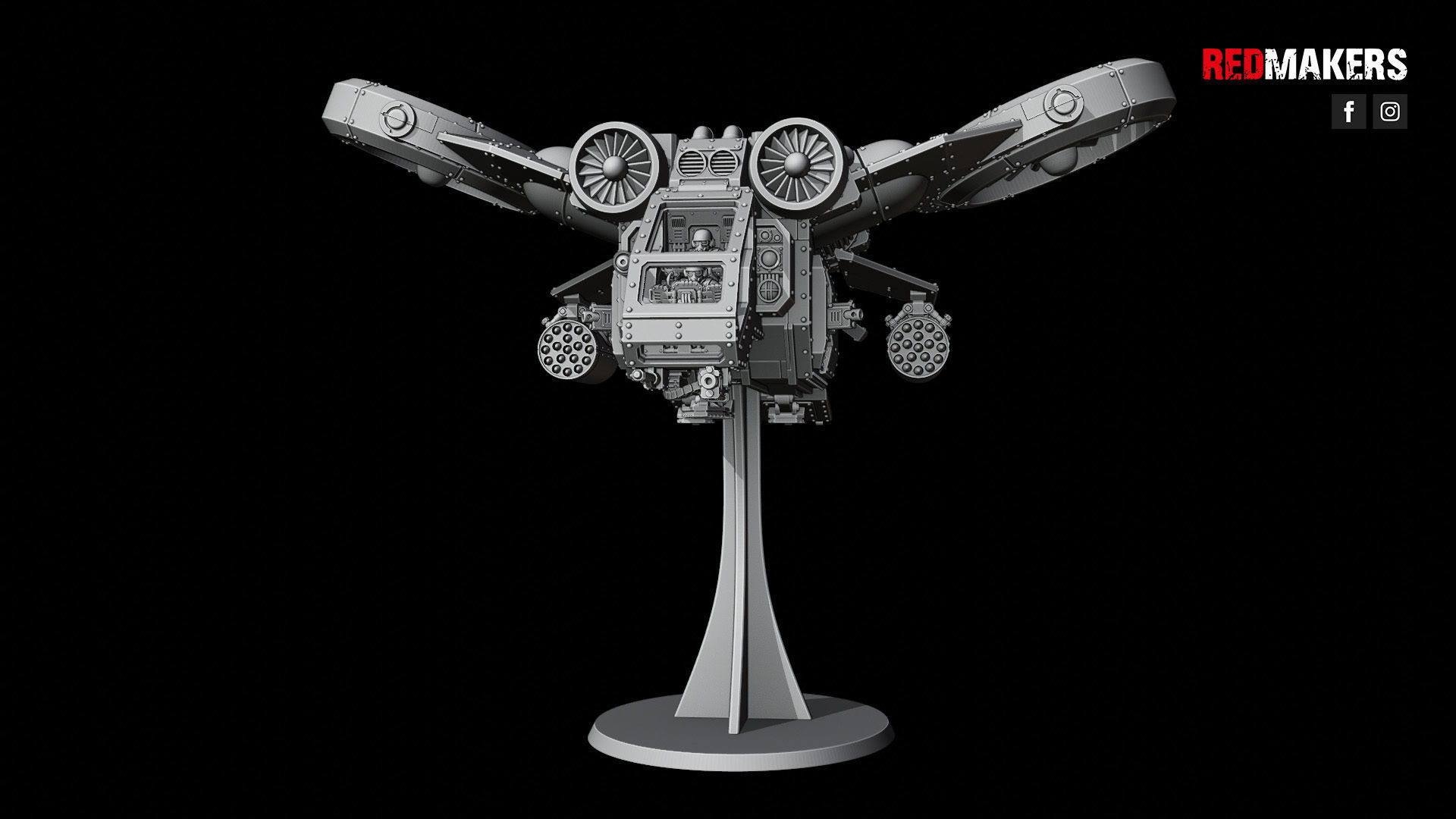 Utility Aircraft - Imperial Force 3D print model_28