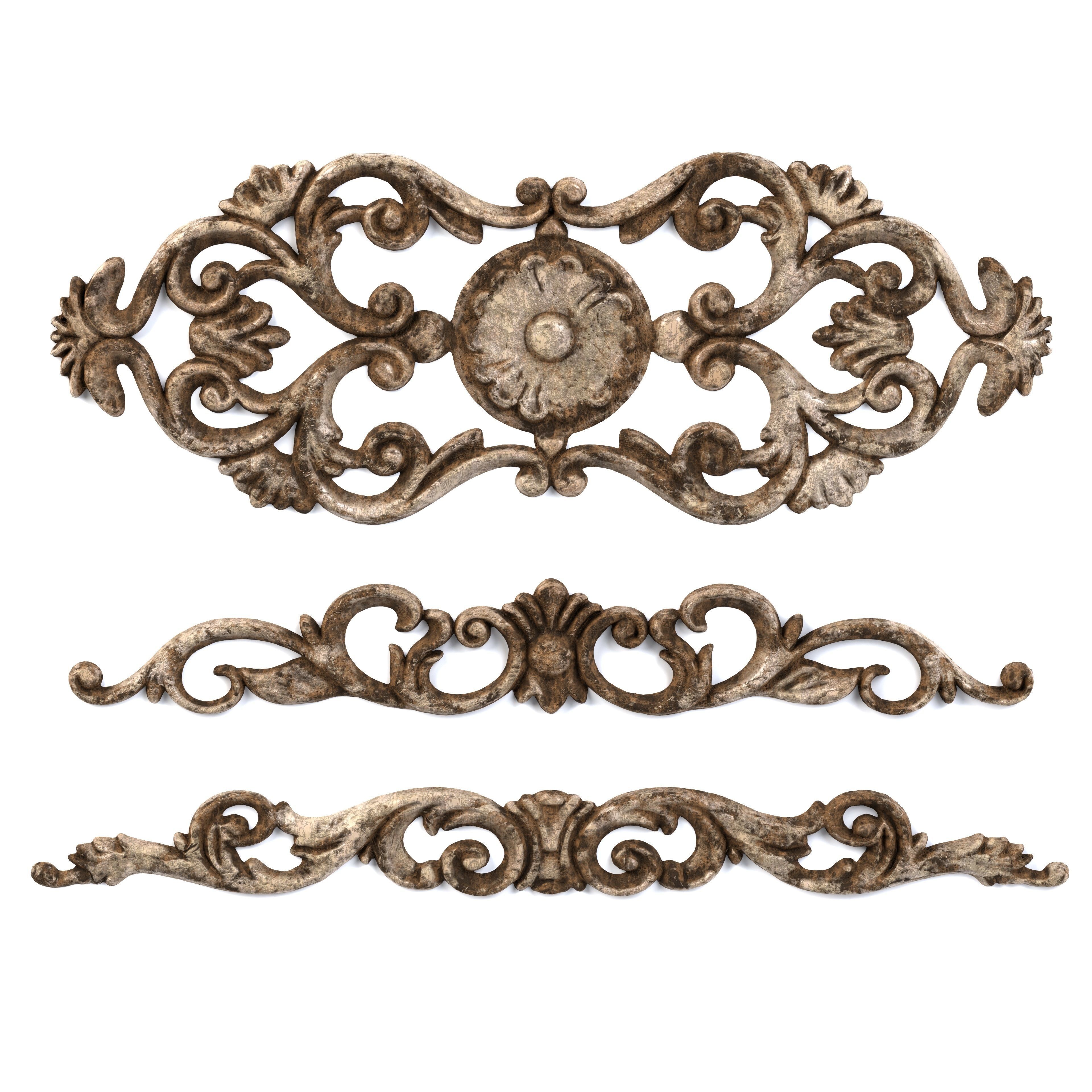 3 Low-Poly Ornament Vol 10-4 Low-poly 3D model_1