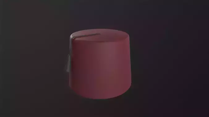 Moroccan Fez Hat 3D Model