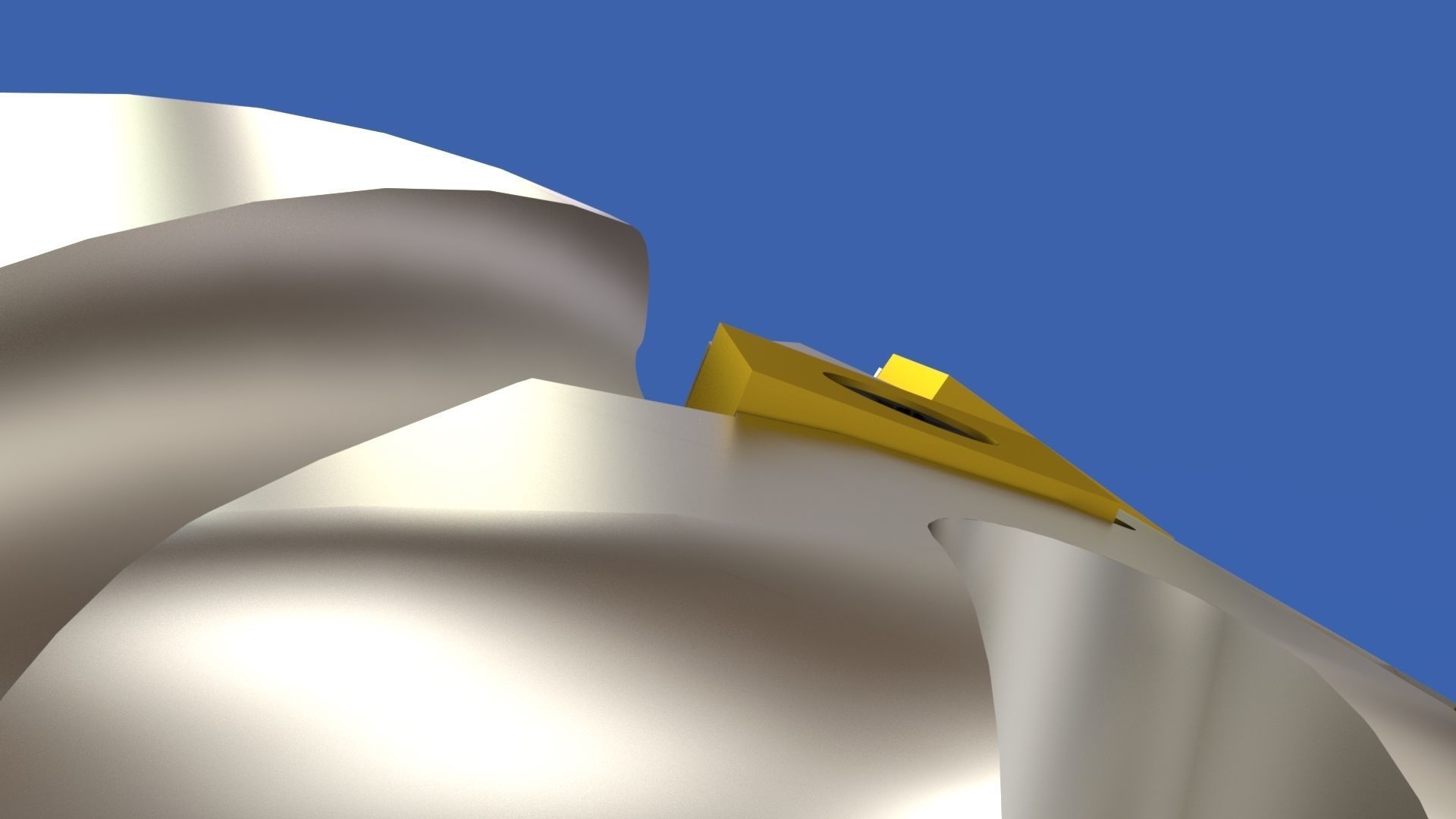 Milling tool head Free 3D model_19