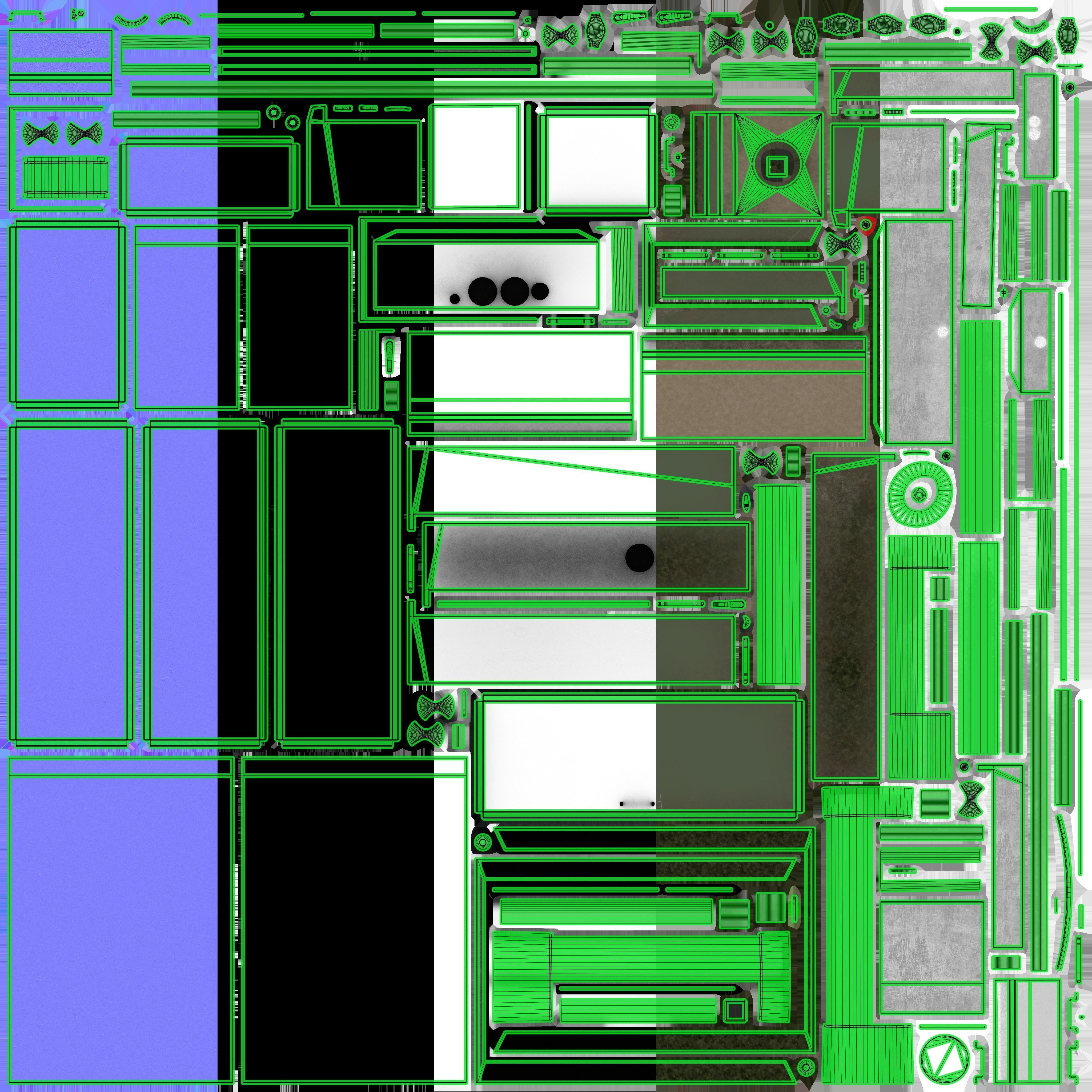 Electrical Control Box Low-poly 3D model_15