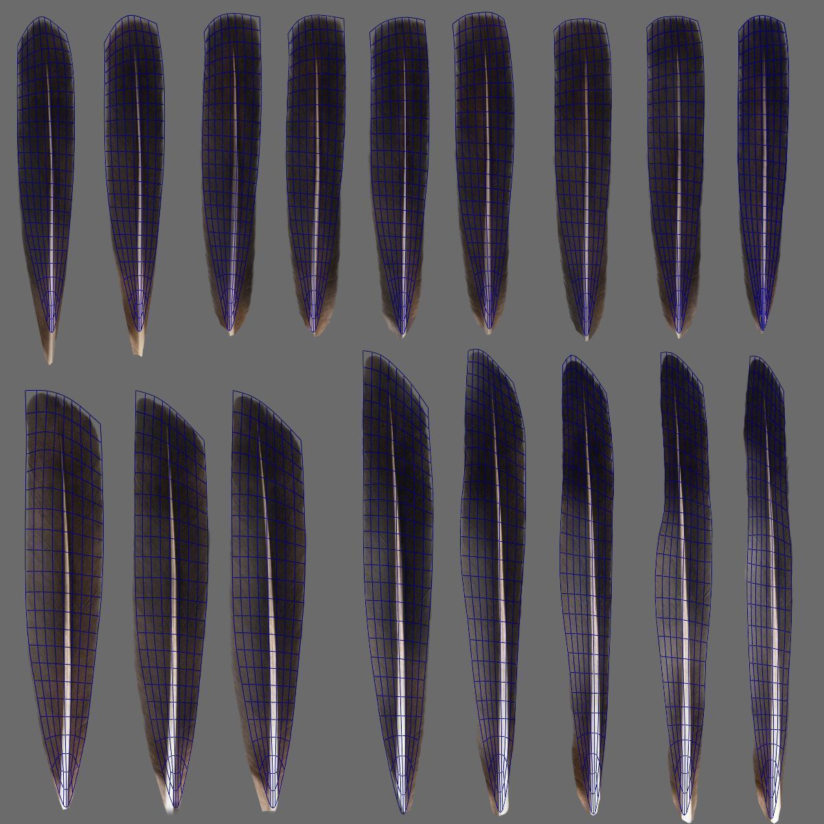 Goose Animation VFX Grace 3D model_24