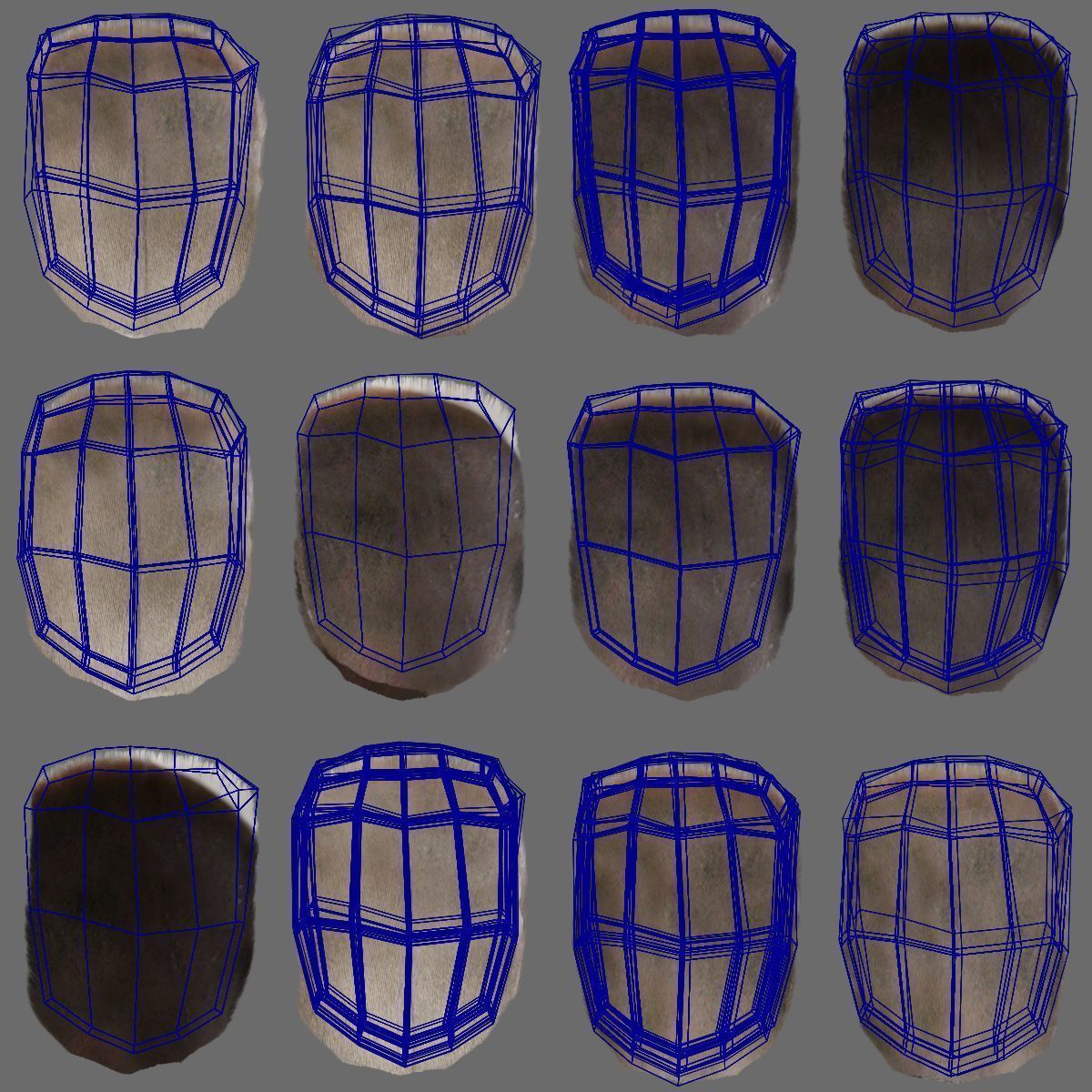 Goose Animation VFX Grace 3D model_18