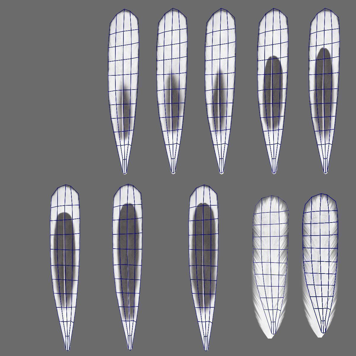 Goose Animation VFX Grace 3D model_22