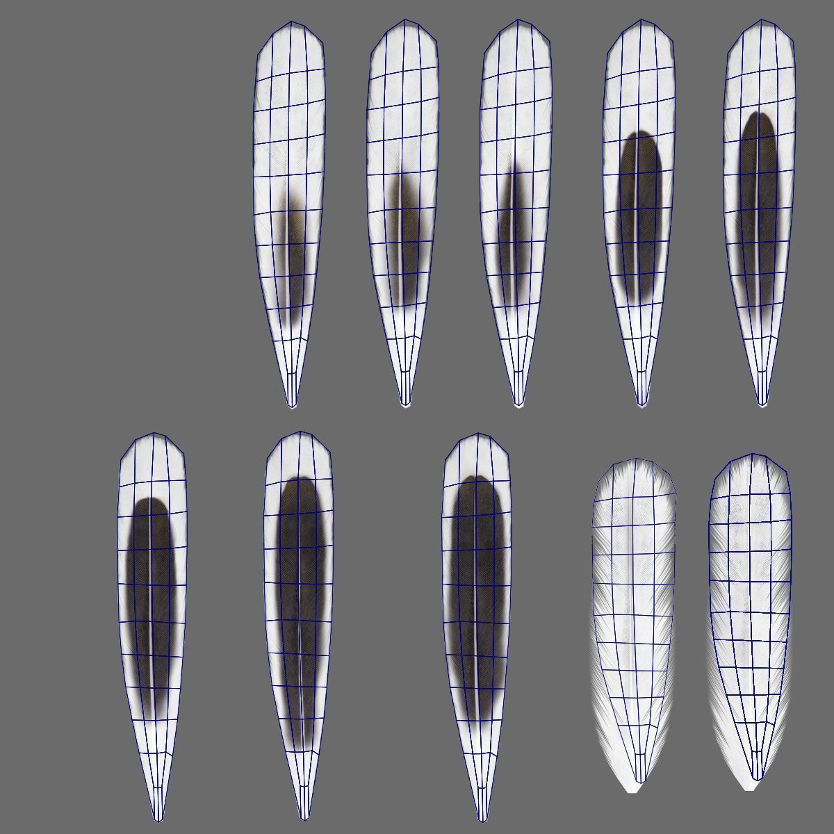 Goose Animation VFX Grace 3D model_25