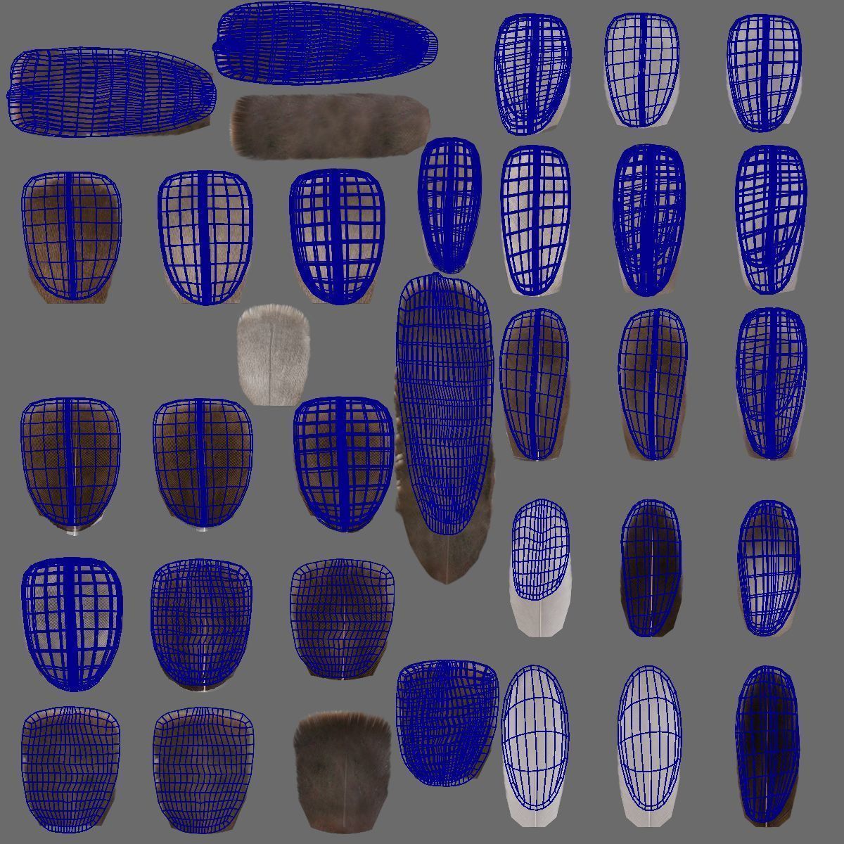 Goose Animation VFX Grace 3D model_19