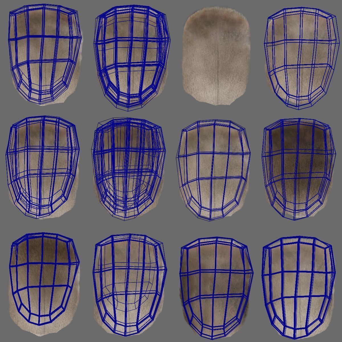 Goose Animation VFX Grace 3D model_20