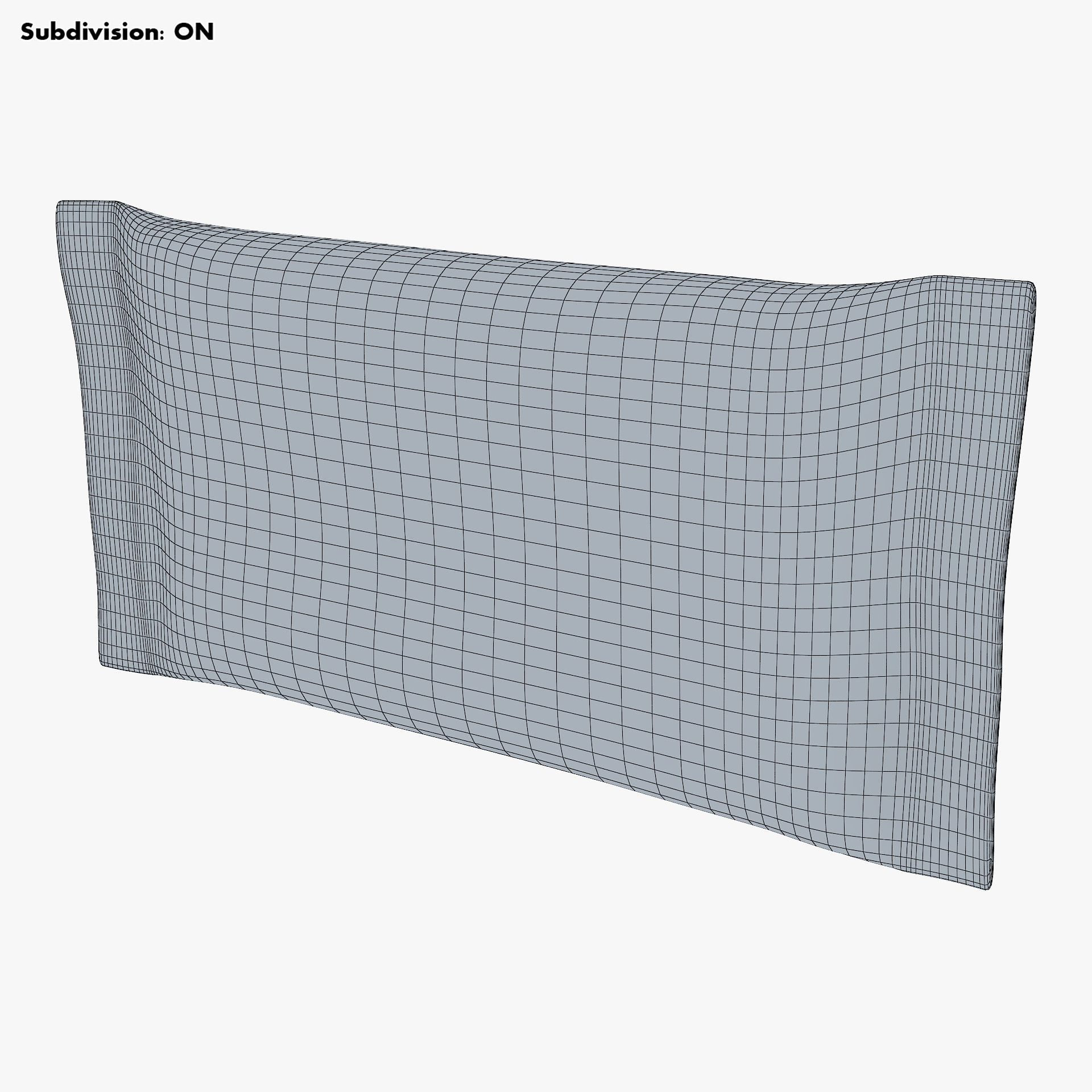 Choco Cake Packaging Simple M 1 3D model_8