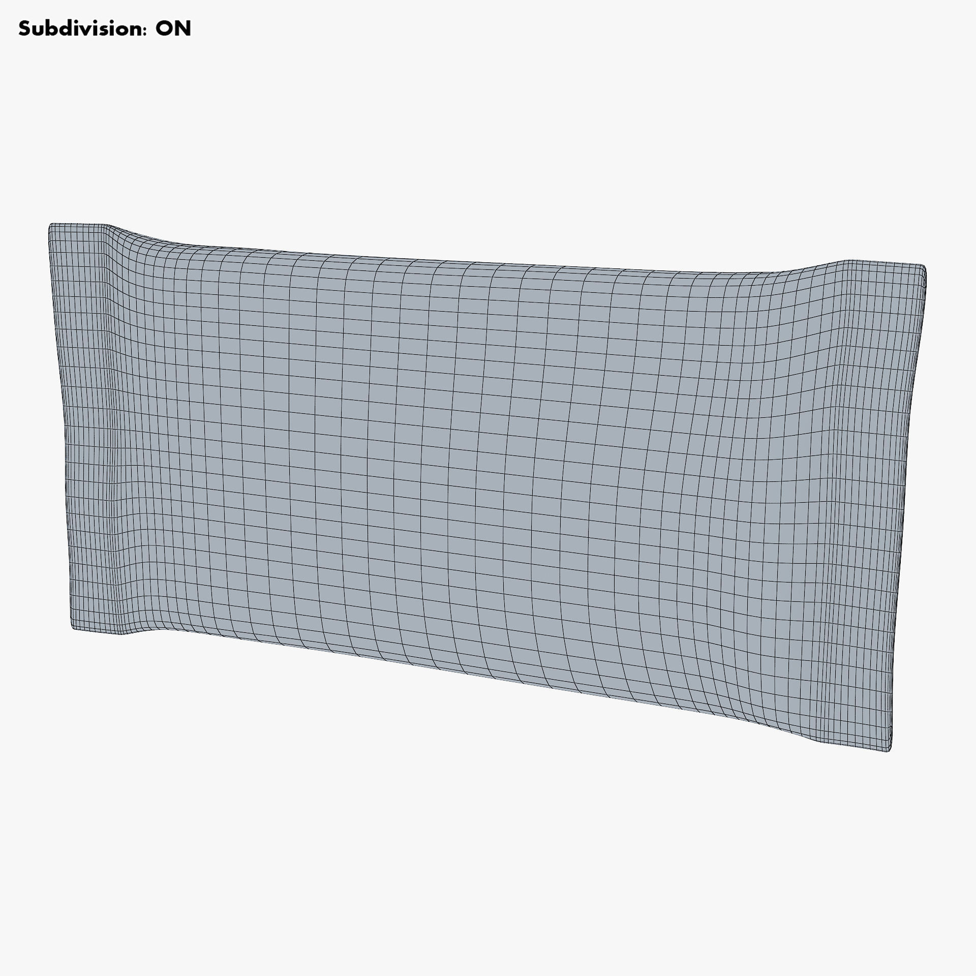 Choco Cake Packaging Simple M 1 3D model_12