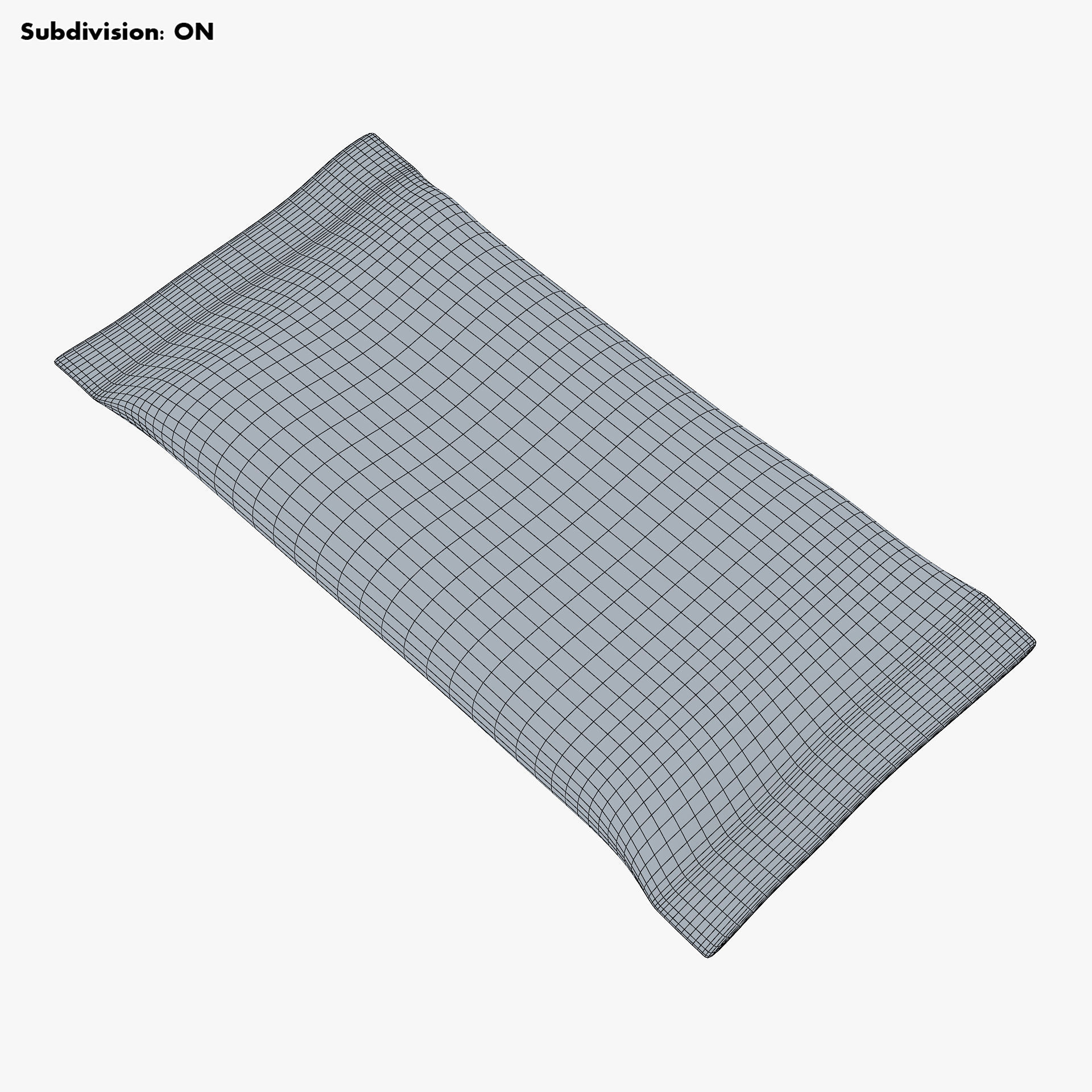Choco Cake Packaging Simple M 1 3D model_14