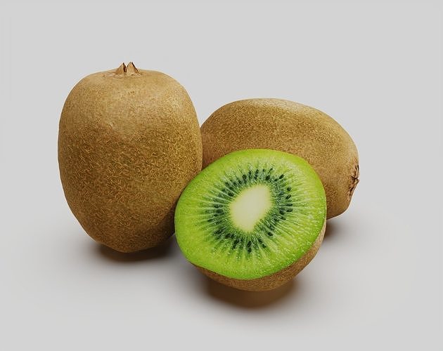 Kiwi Fruit 3D model 4