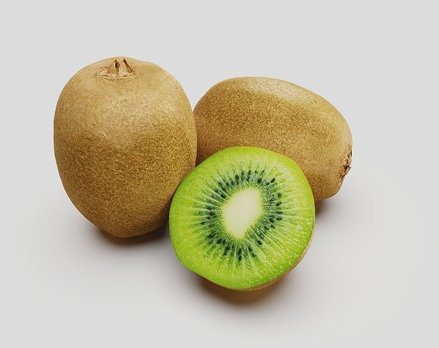 Kiwi Fruit 3D model 6