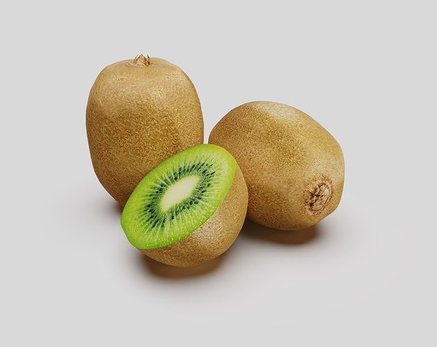 Kiwi Fruit 3D model 7