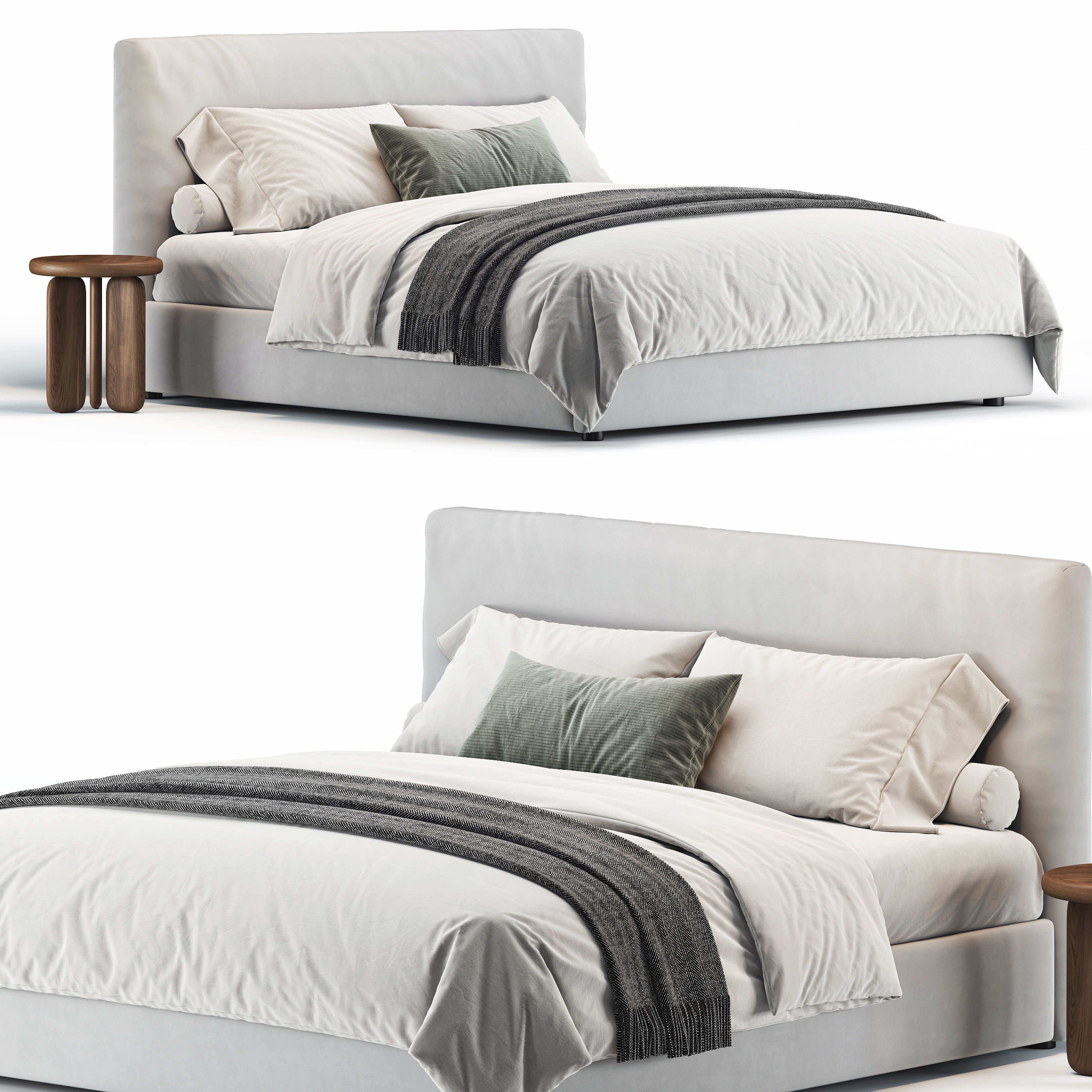 Haven Bed 3D model_1