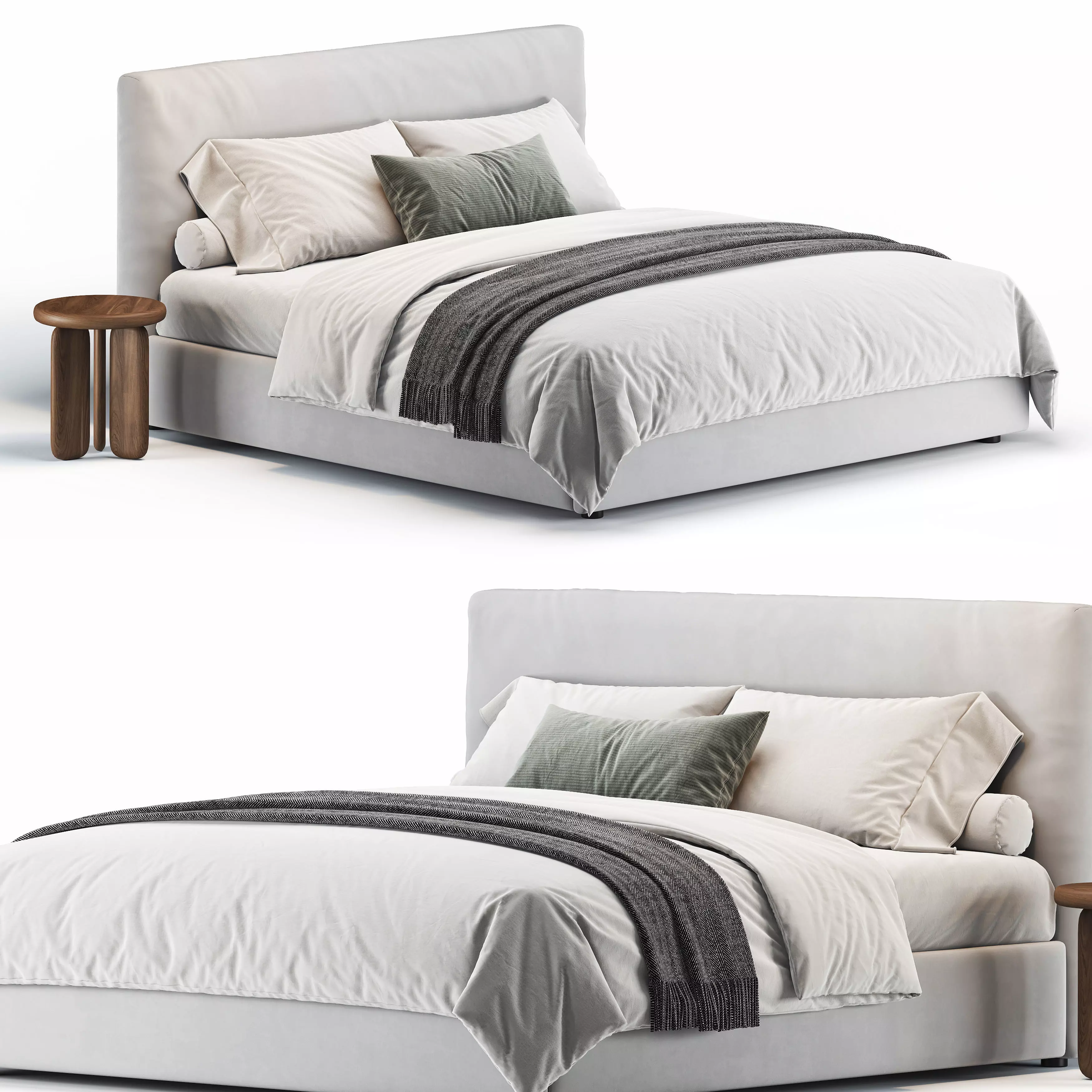 Haven Bed 3D model_0