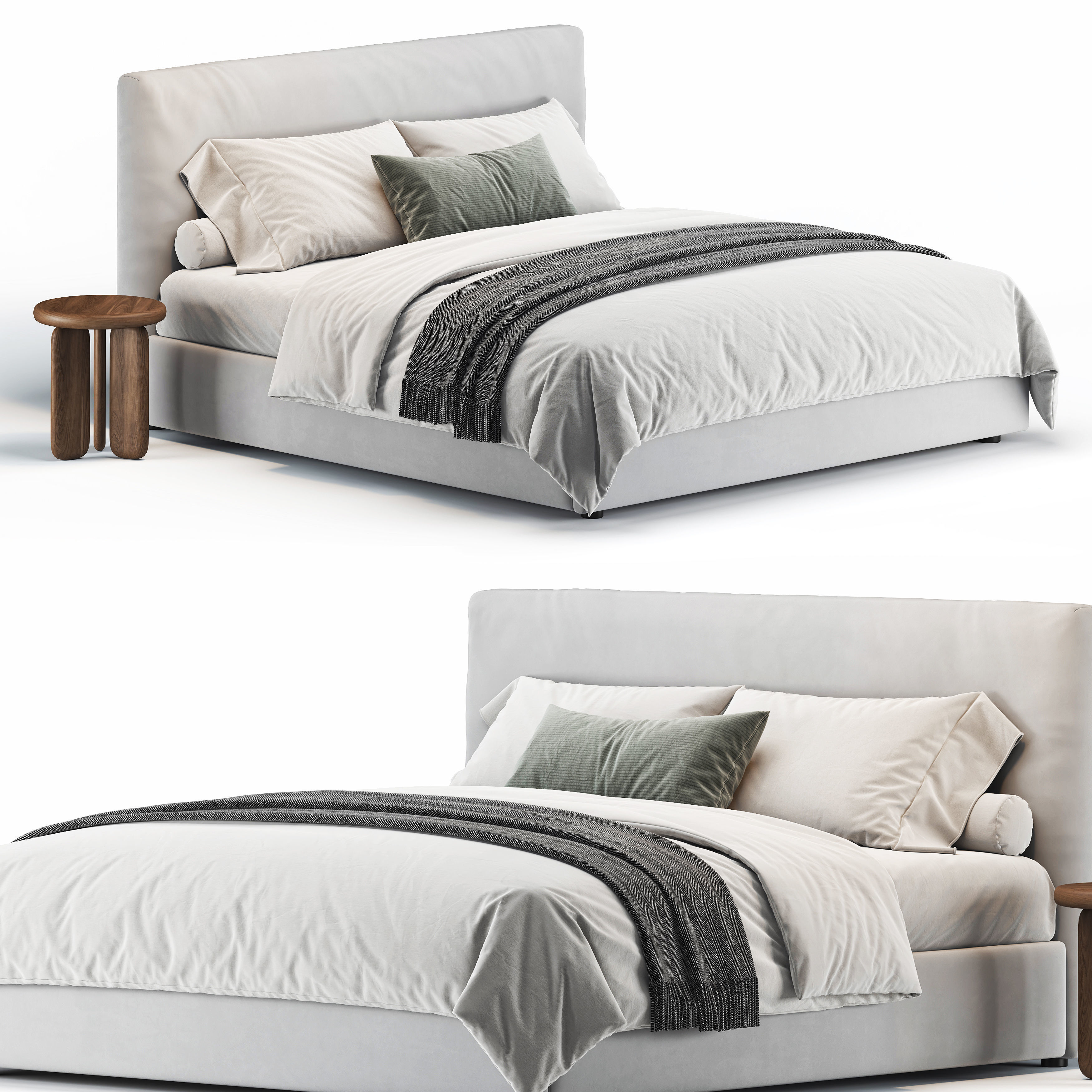 Haven Bed 3D model_2