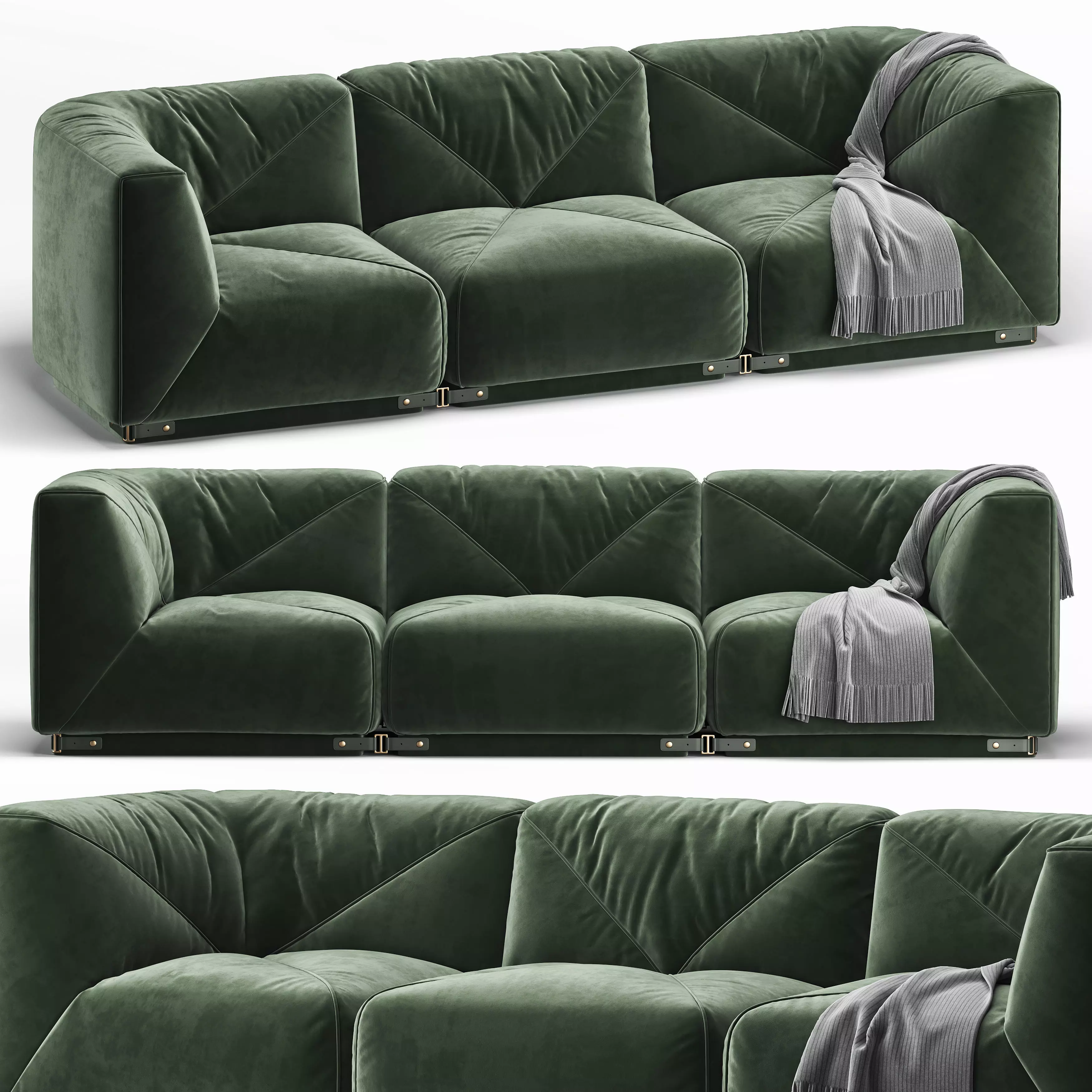 Leisure Sofa 3D model_0