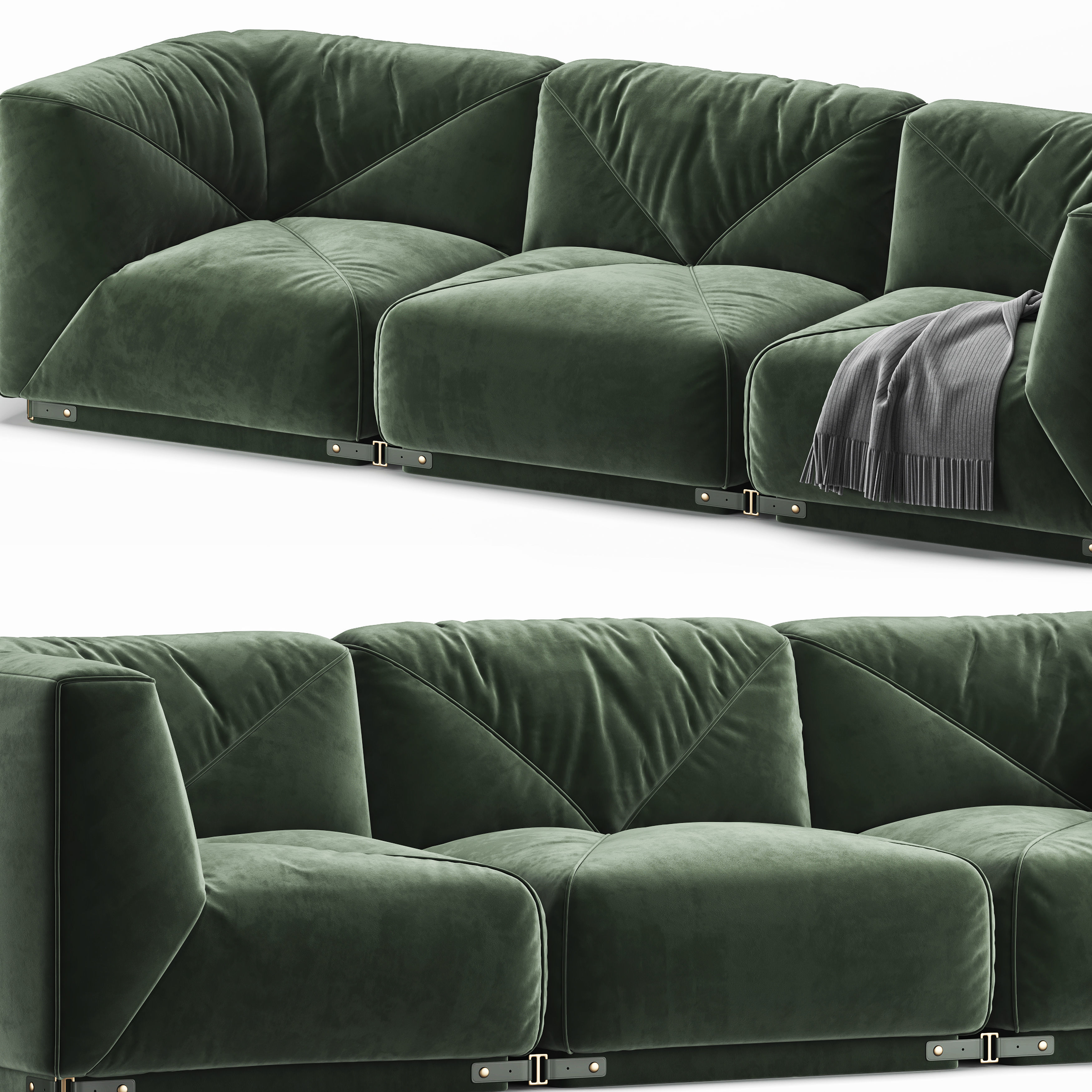 Leisure Sofa 3D model_1