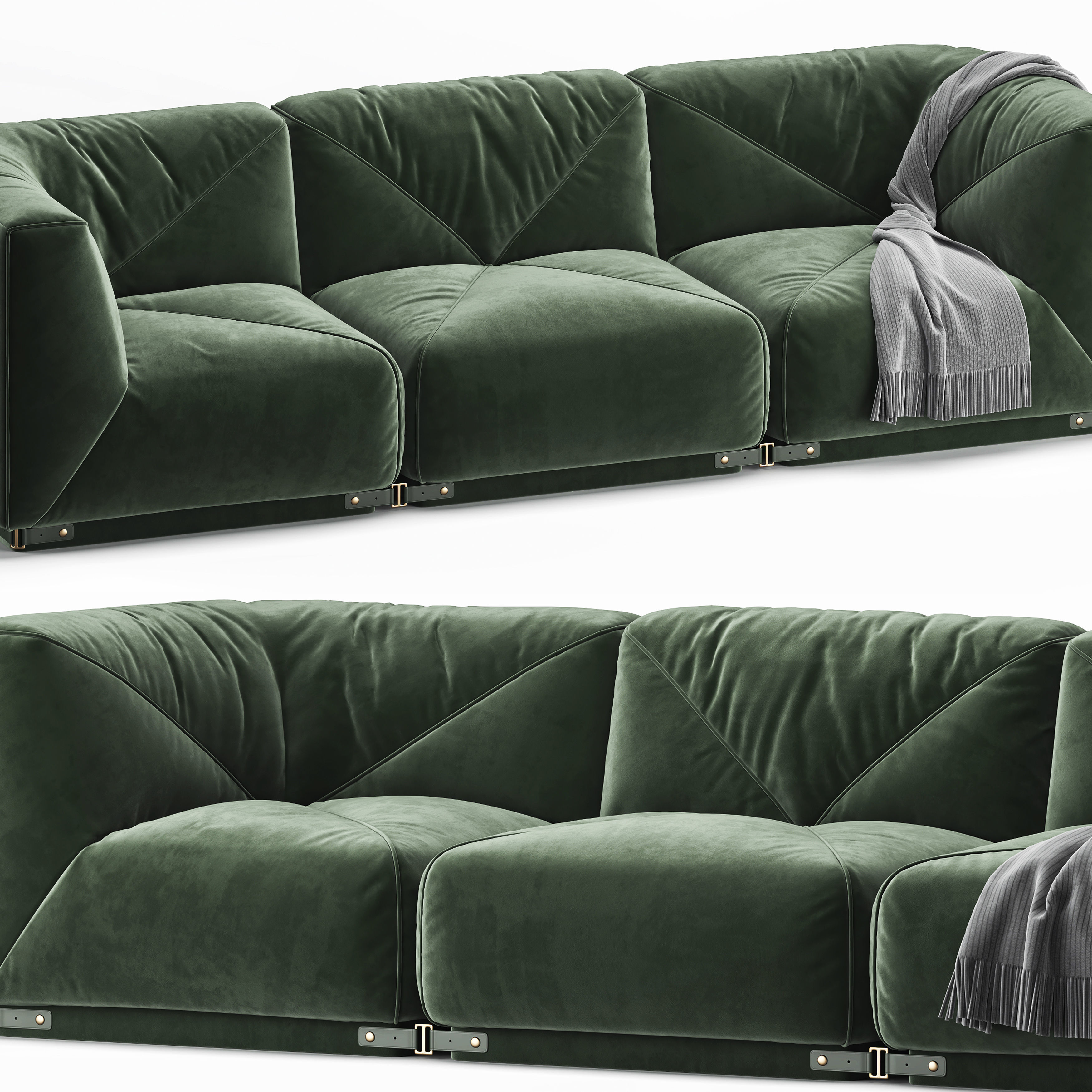 Leisure Sofa 3D model_2