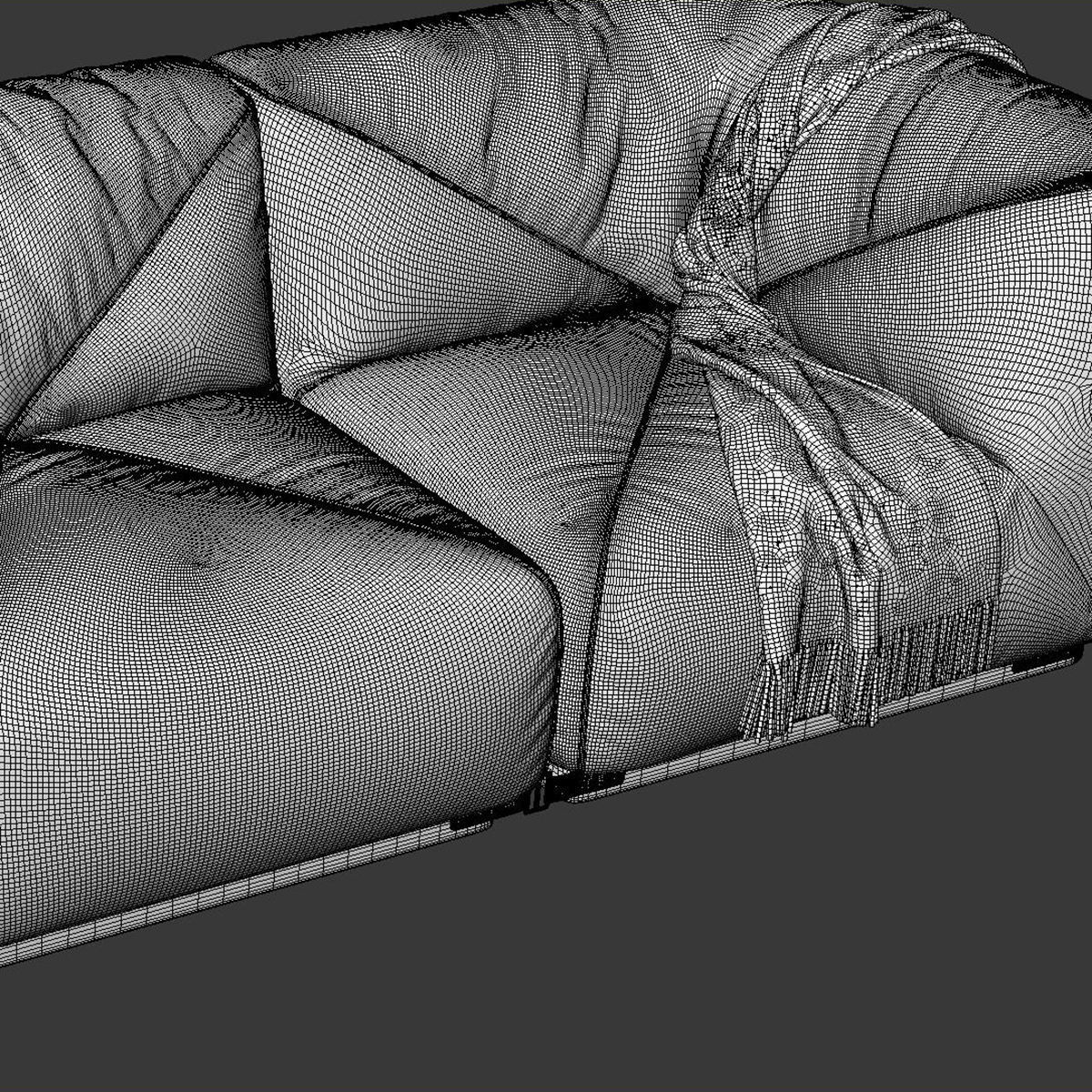 Leisure Sofa 3D model_3