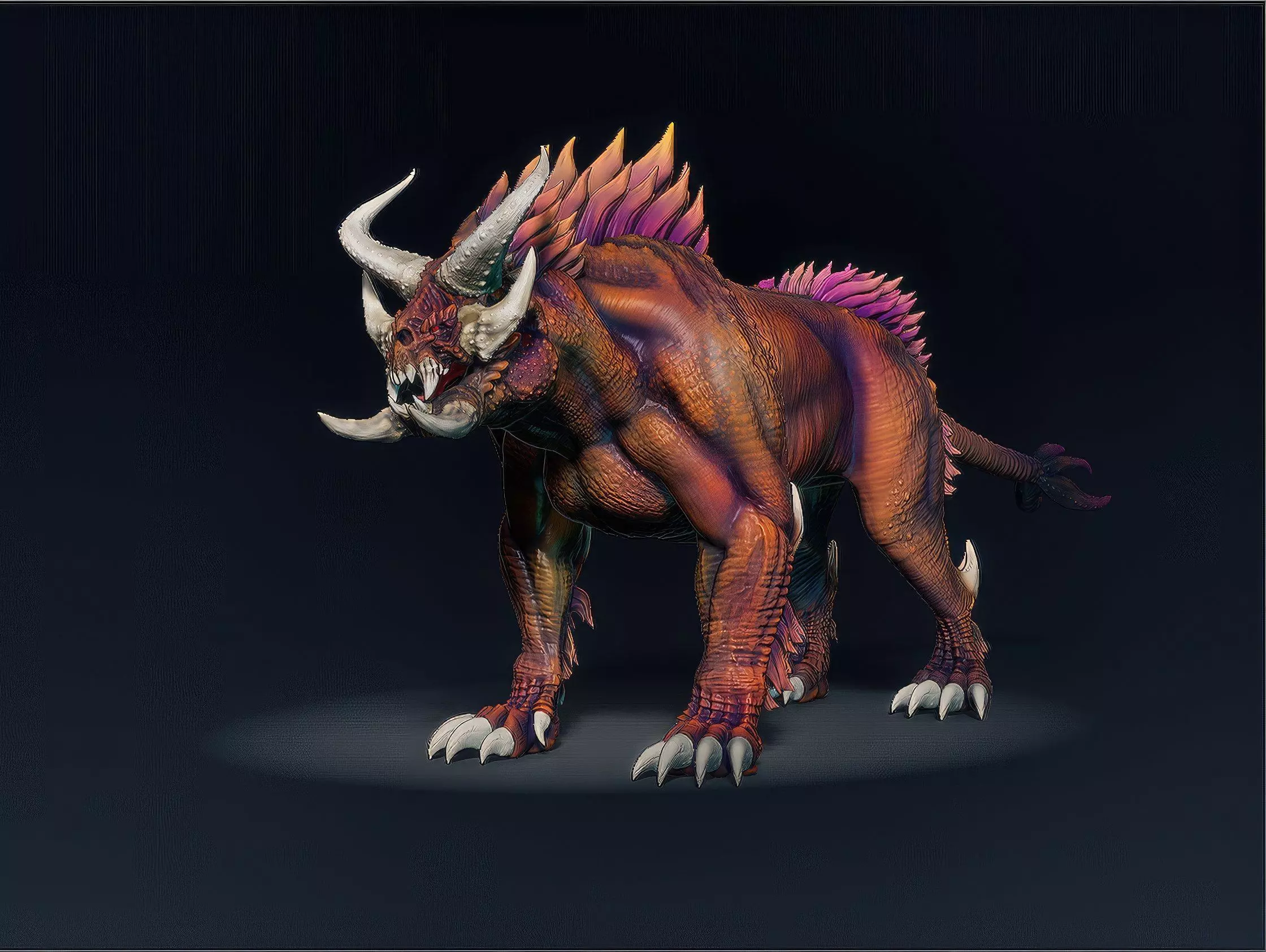 Demon Creature Al gaan 3D Model 3D model | CGTrader