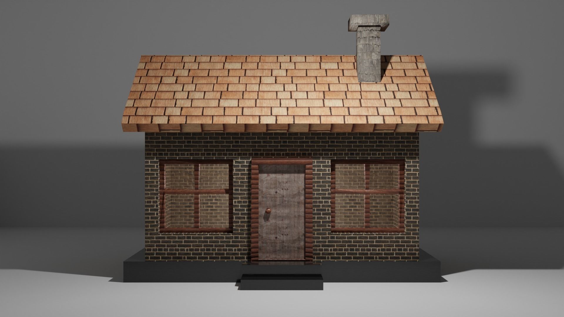 3D HOME Free low-poly 3D model_2