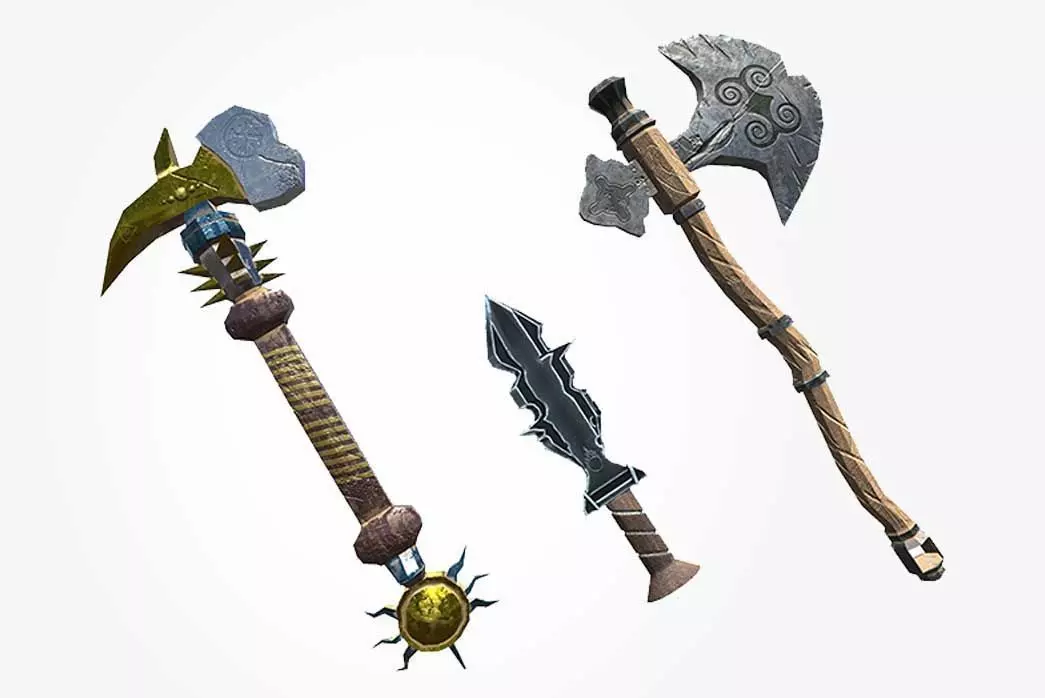RPG Weapons Pack 3D model_0