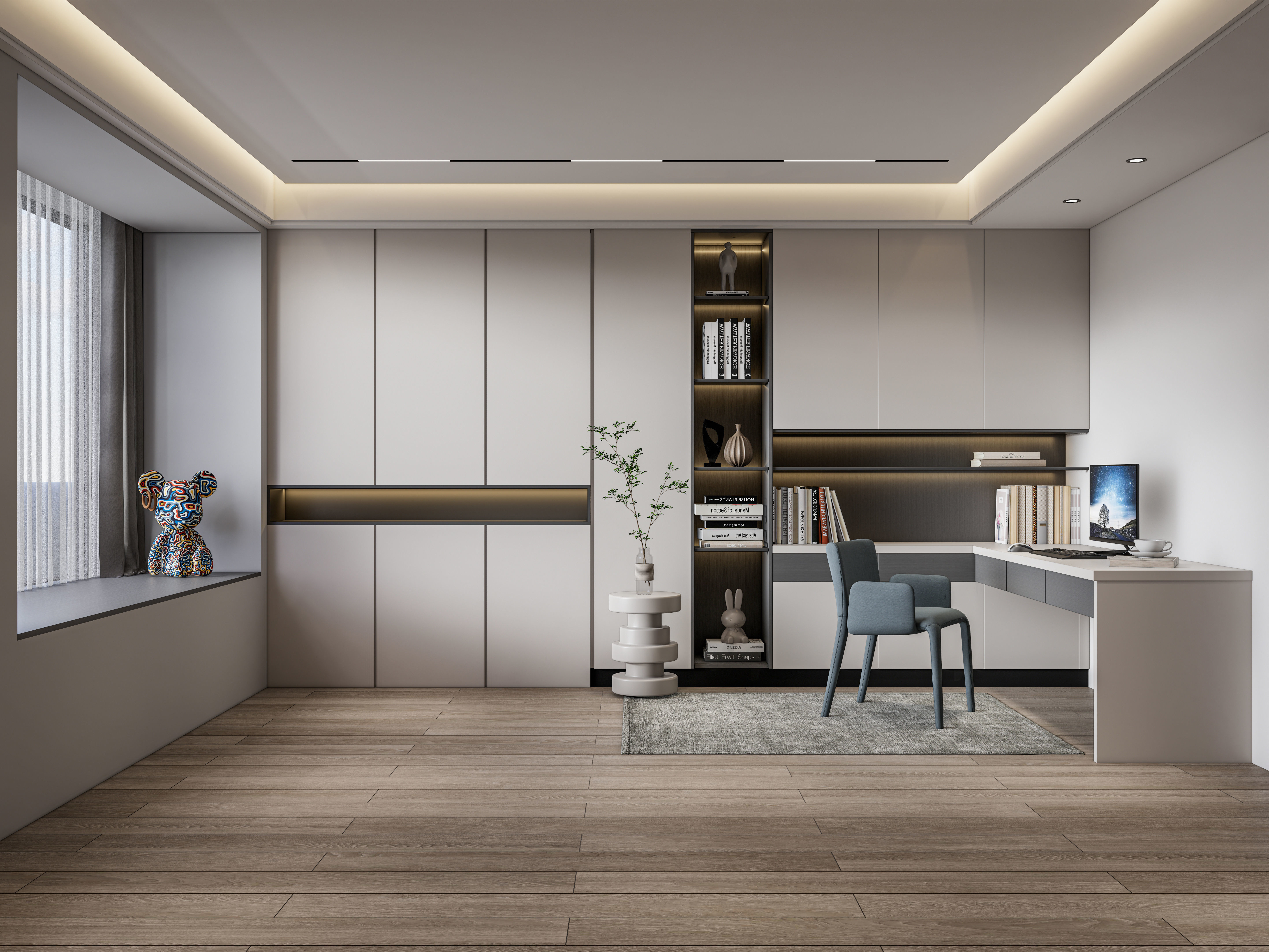 Bedroom 04 3D model_4