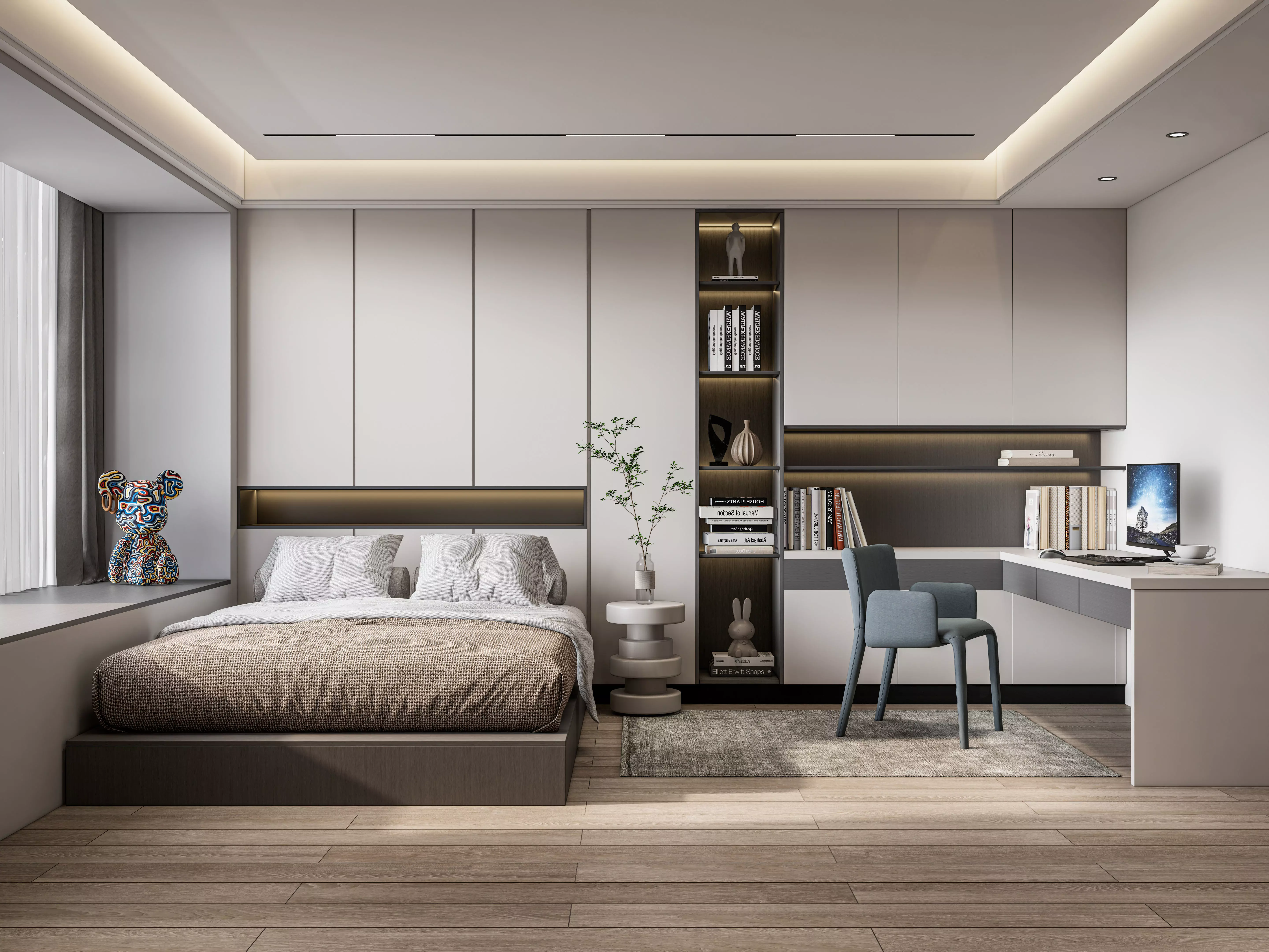 Bedroom 04 3D model_0