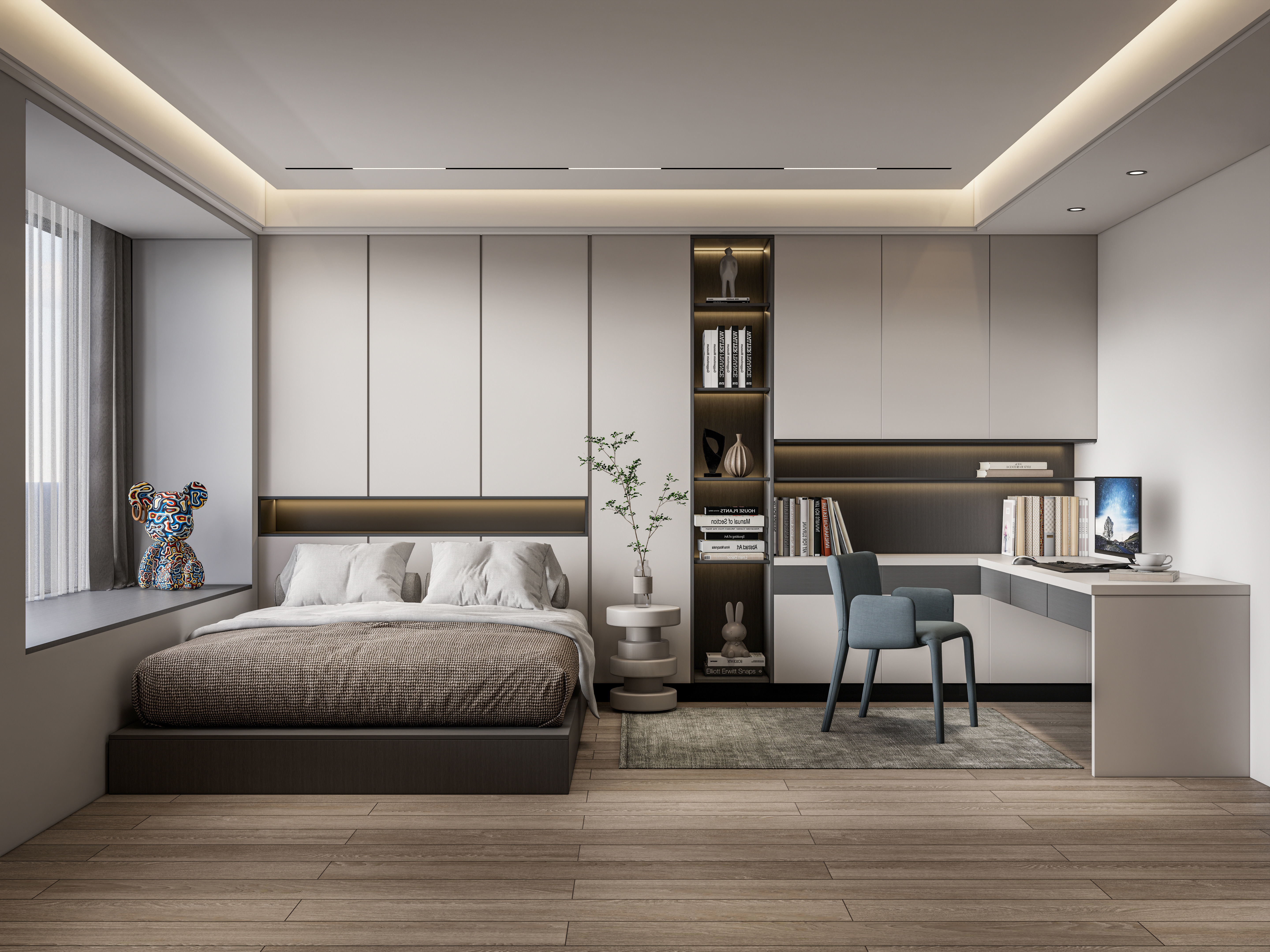 Bedroom 04 3D model_5