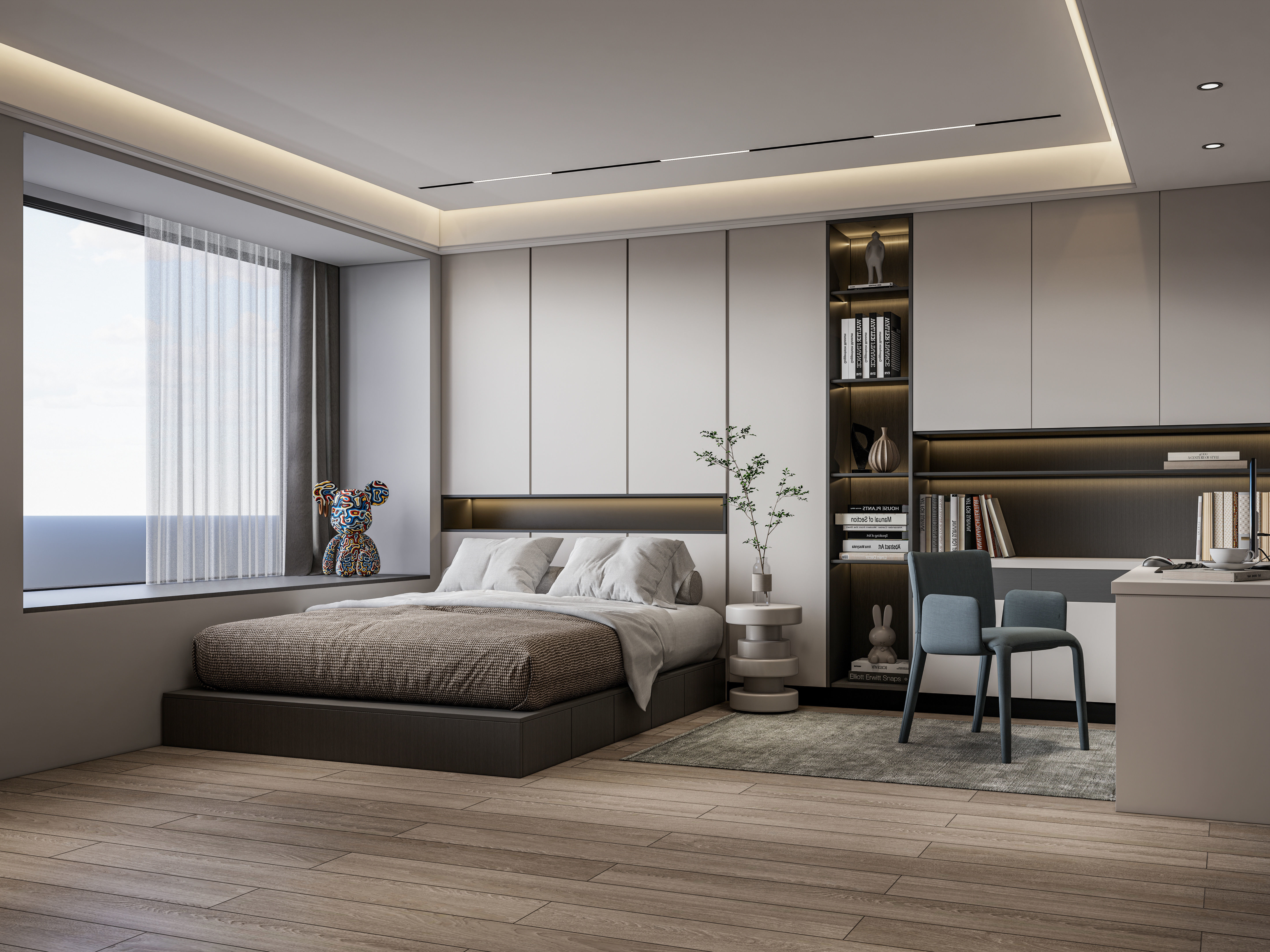 Bedroom 04 3D model_3