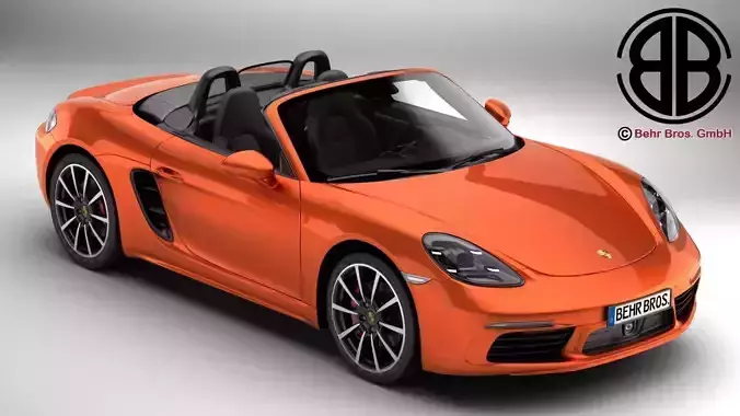 Porsche 718 Boxster S 2017
