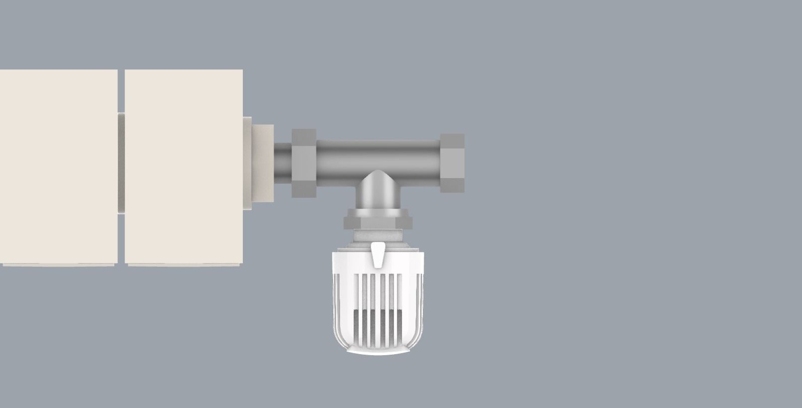 Home Hot Water Radiator PM 3D print model_18