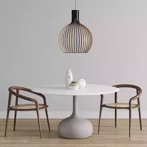 SAEN ROUND TABLE - CUSTOM DESIGN - CORONA RENDER