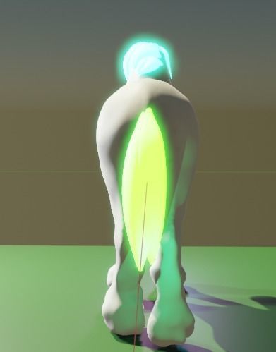 White friesian horse 3D model_2