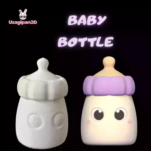 Baby Bottle 3D print model Baby Bottle 3D print model