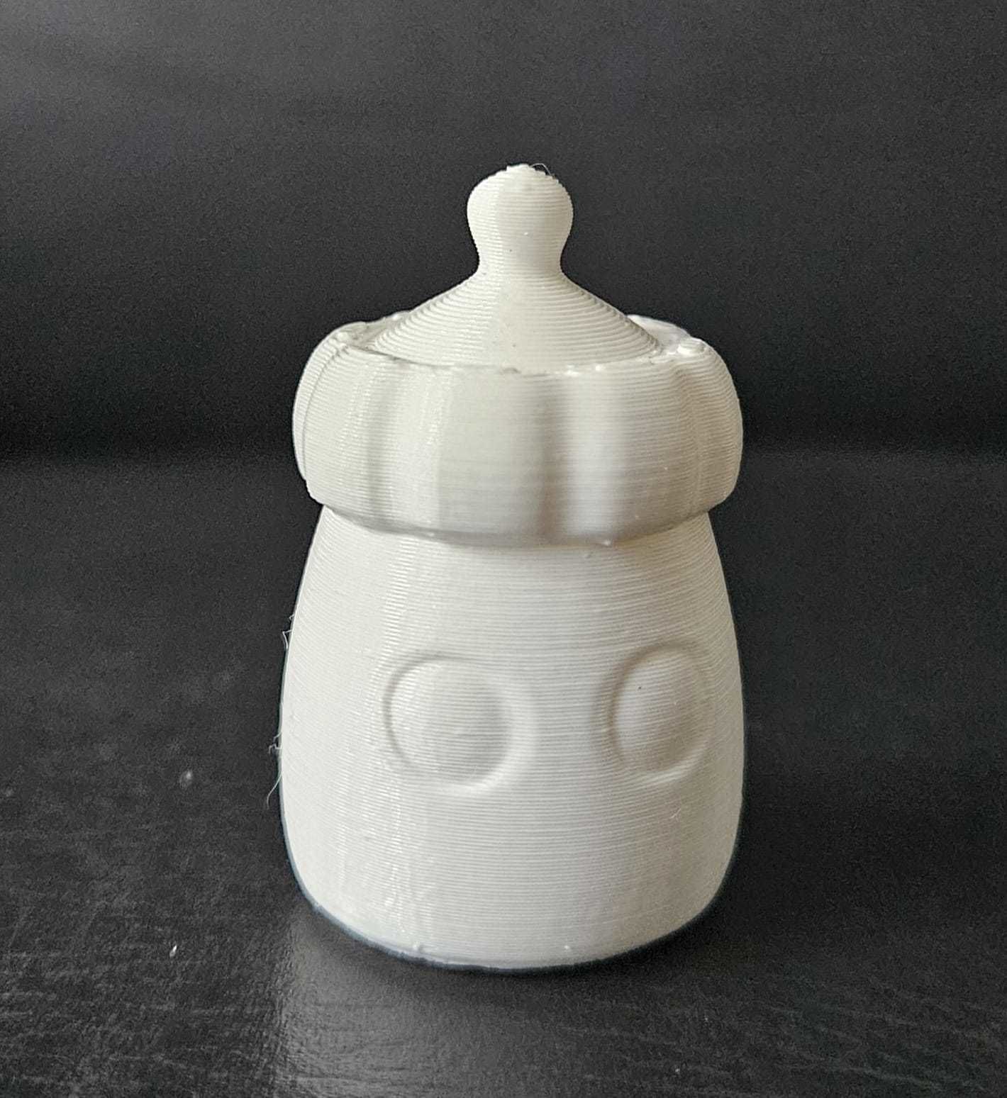 Baby Bottle 3D print model_4