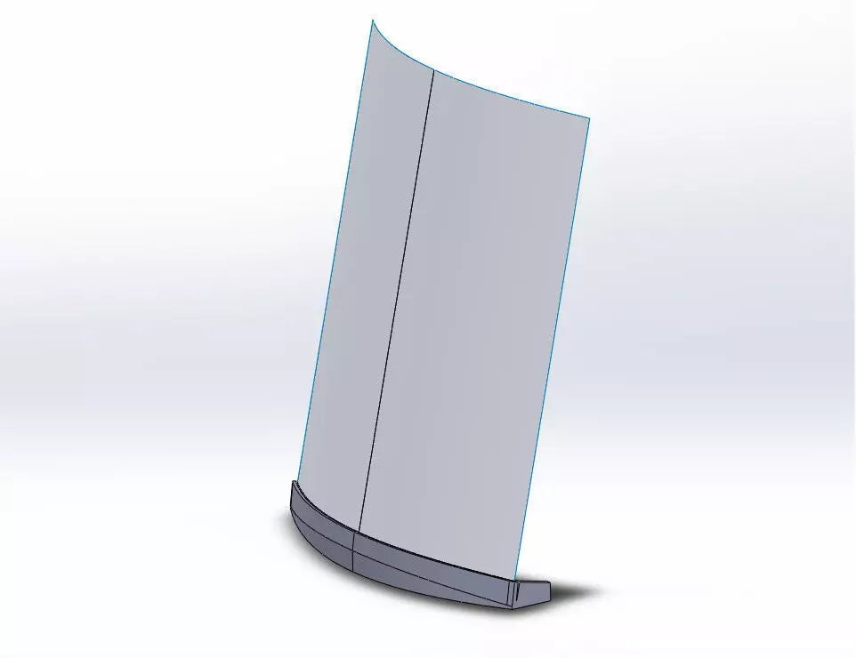 Single Page Display Stand 3D print model