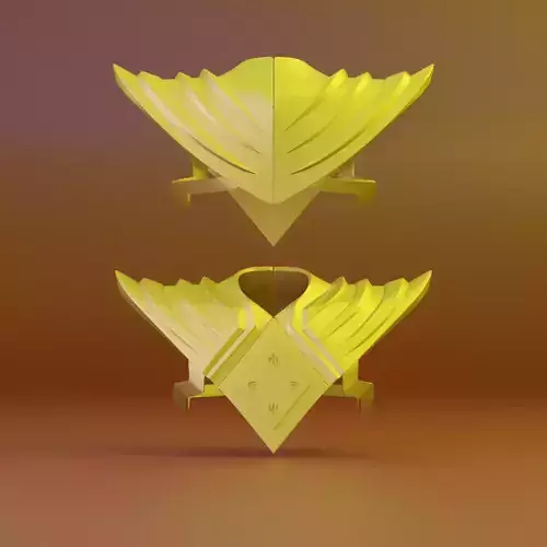 Mighty morphin power rangers inspired armour for 3d printing