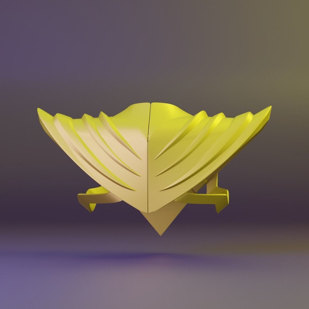 Mighty morphin power rangers inspired armour for 3d printing 3D print model_1