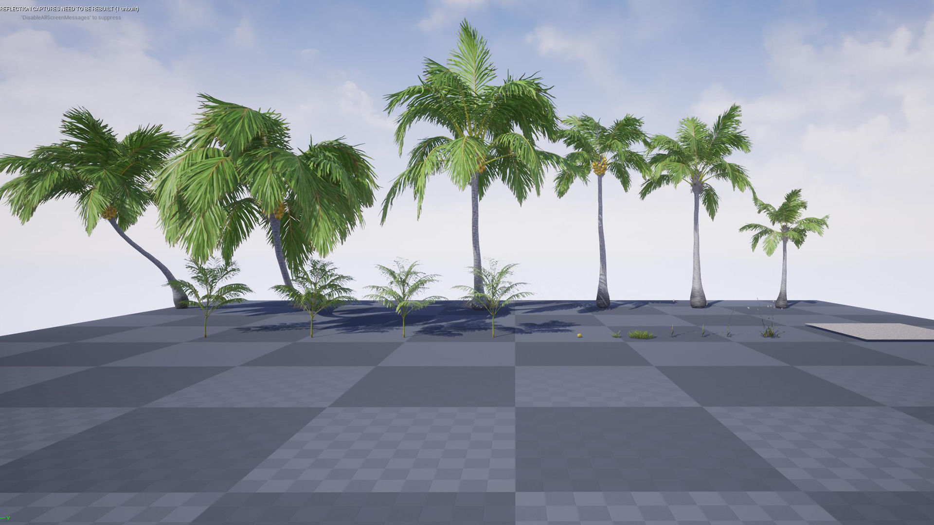 Tropical vegetation set 1 Low-poly 3D model_5