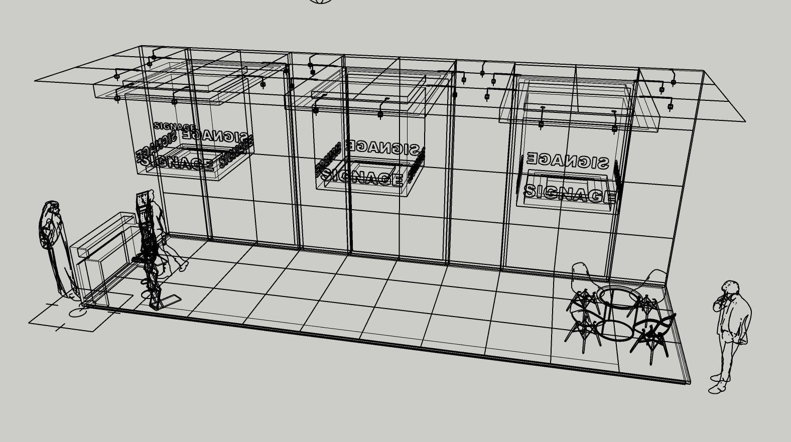 Ready Exhibition Booth Design Setup 3D model_8