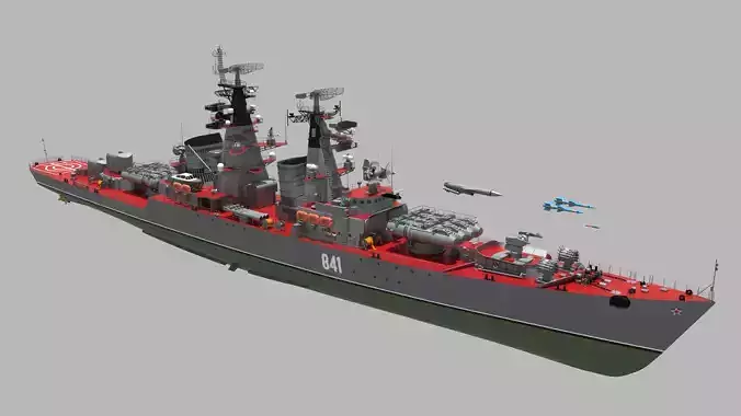 Projekt 58 Russian Rocket Cruiser
